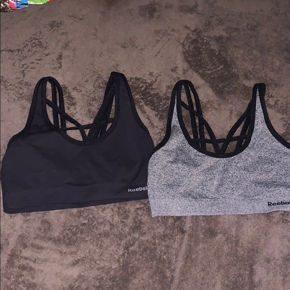 Reebok matching sports bras